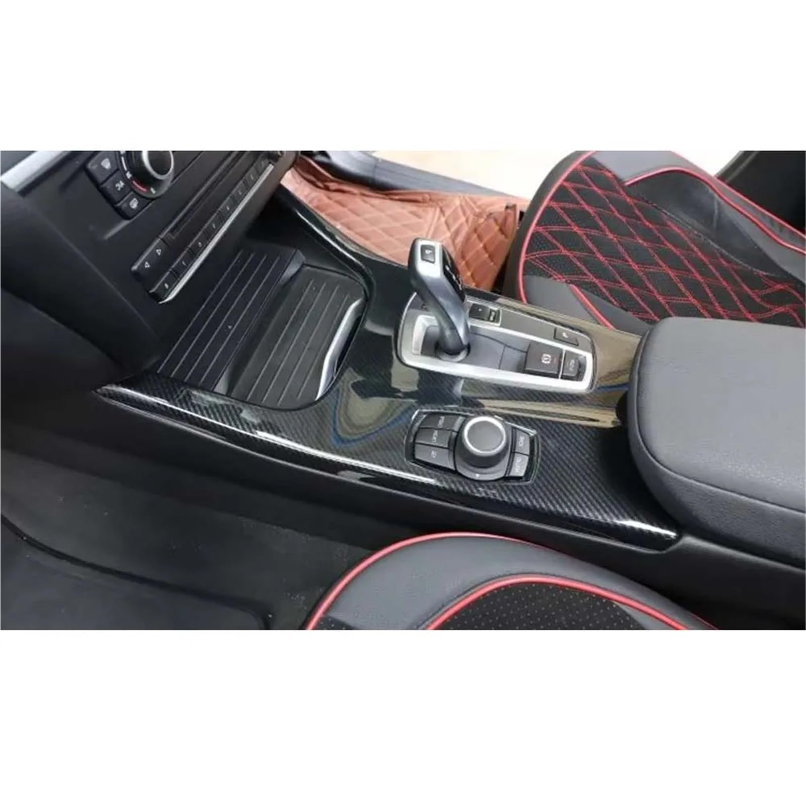Ochrona Podłokietnika Pokrowiec Pasuje do BMW X3 F25 X4 2011-2016 RHD Zestaw wnętrza samochodu Zestaw paneli drzwiowych Zestaw osłon deski rozdzielczej