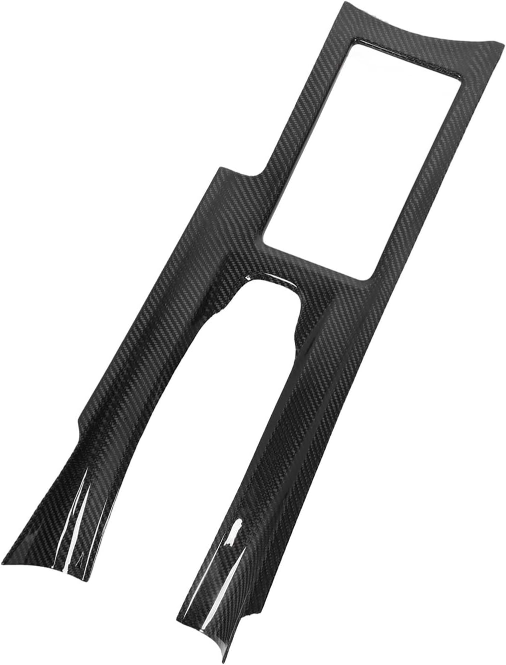 Gear Shift Panel Trim Cover Carbon Central Control Glossy High End Toughness Compatible With GTR R35