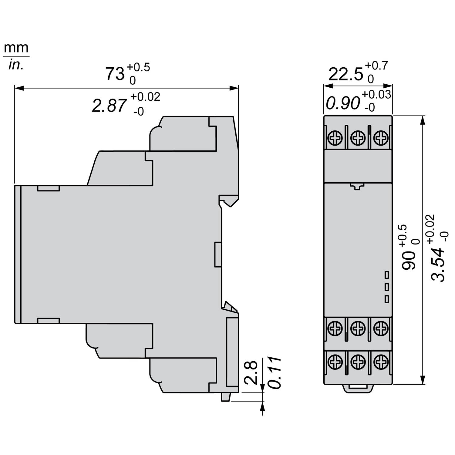 Schneider Electric RENF22R2MMW - Tempo nfc multifunc. 2co 24-240v acdc
