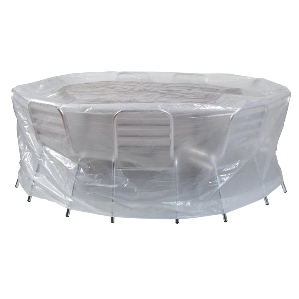HOUSSE RONDE POUR TABLE DE SALON DE JARDIN diam 200 x H80