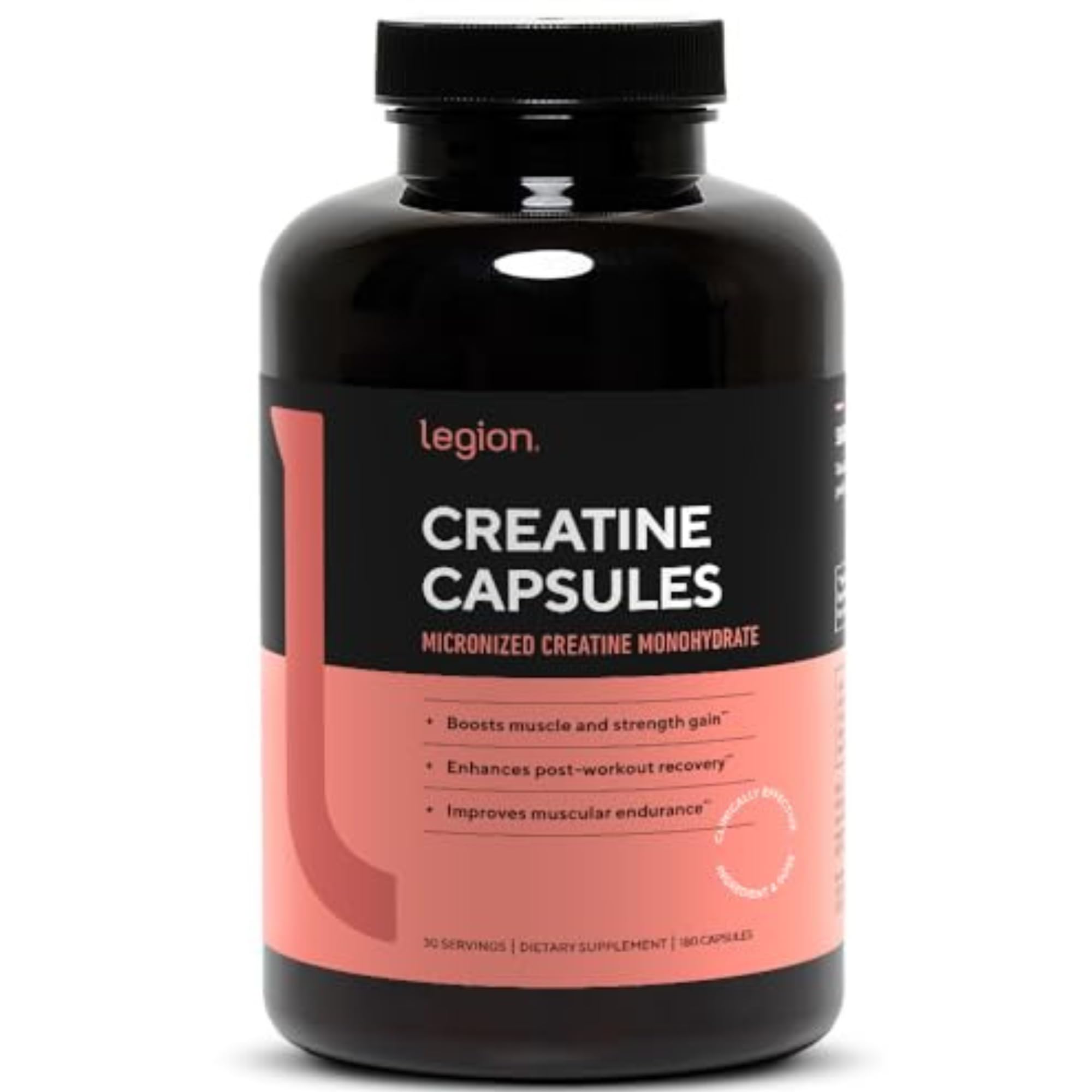 LEGION Micronized Creatine Capsules
