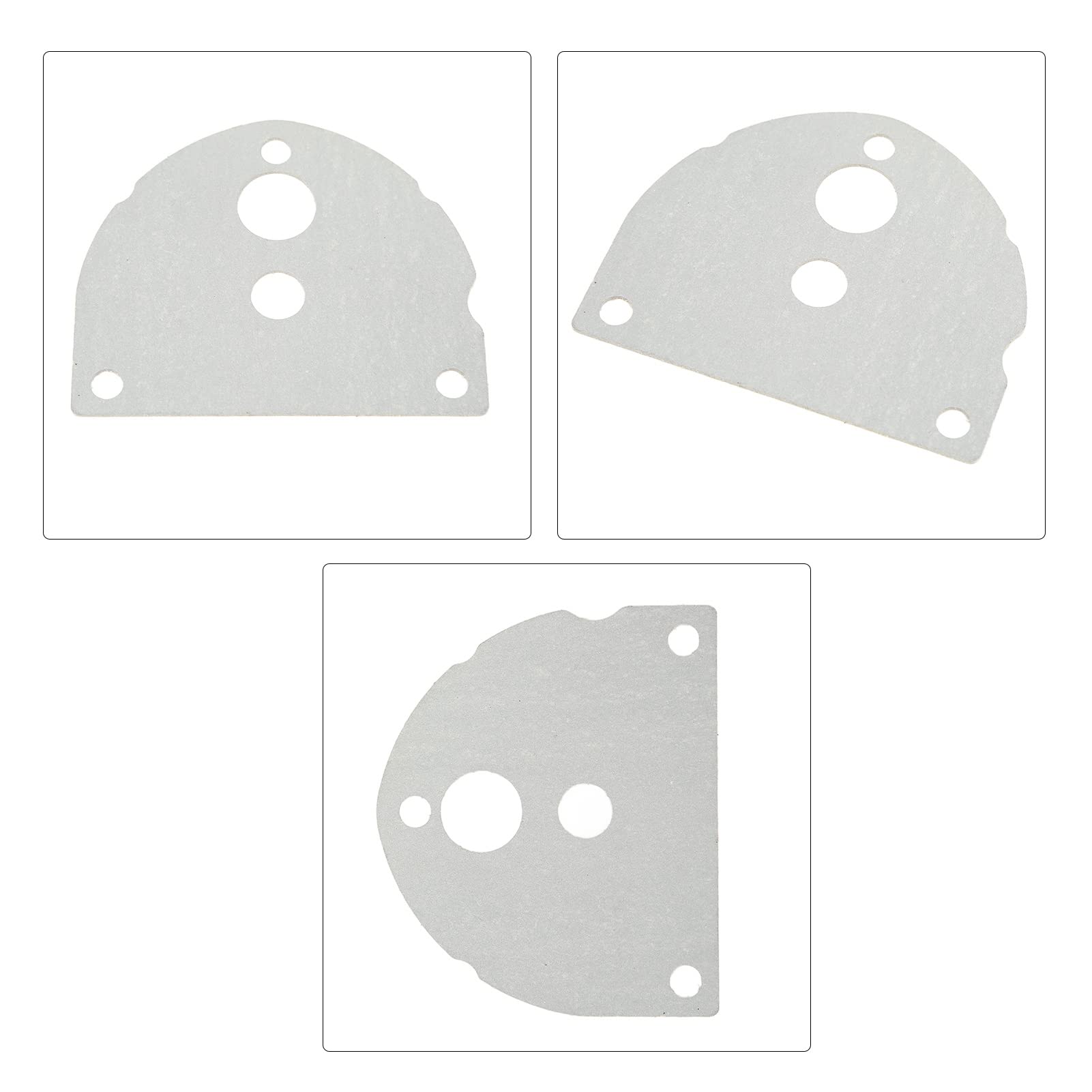 Set guarnizioni coperchio cilindro Guarnizioni di tenuta in plastica ABS di alta qualità Parti di ricambio per kit di riparazione manutenzione motore fuoribordo a 2 tempi 1