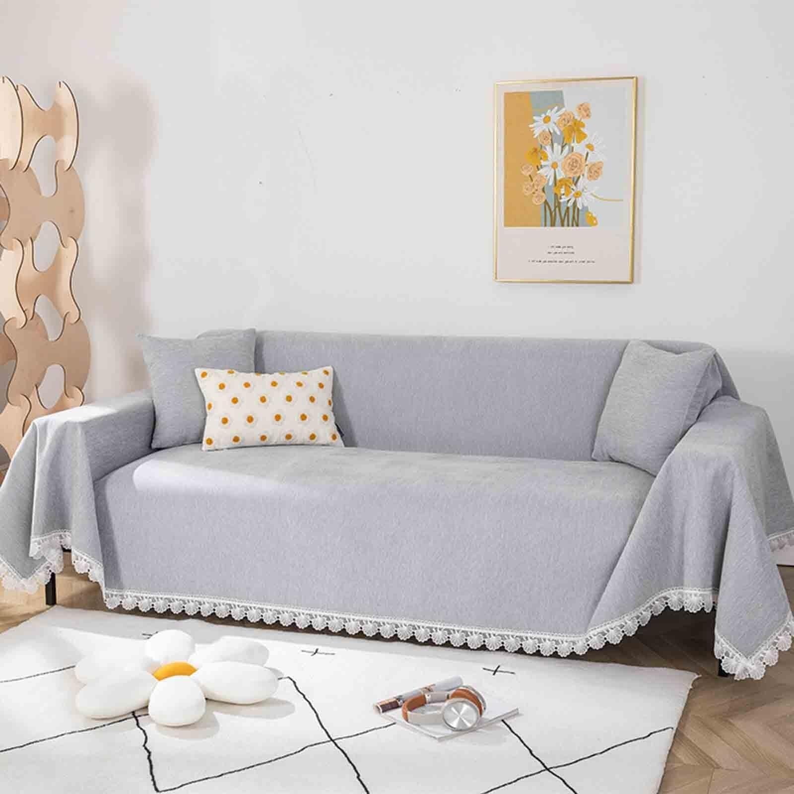 Manta Sofa Grand Para Cama, Plaid Sofa Plazas Colcha Sofa