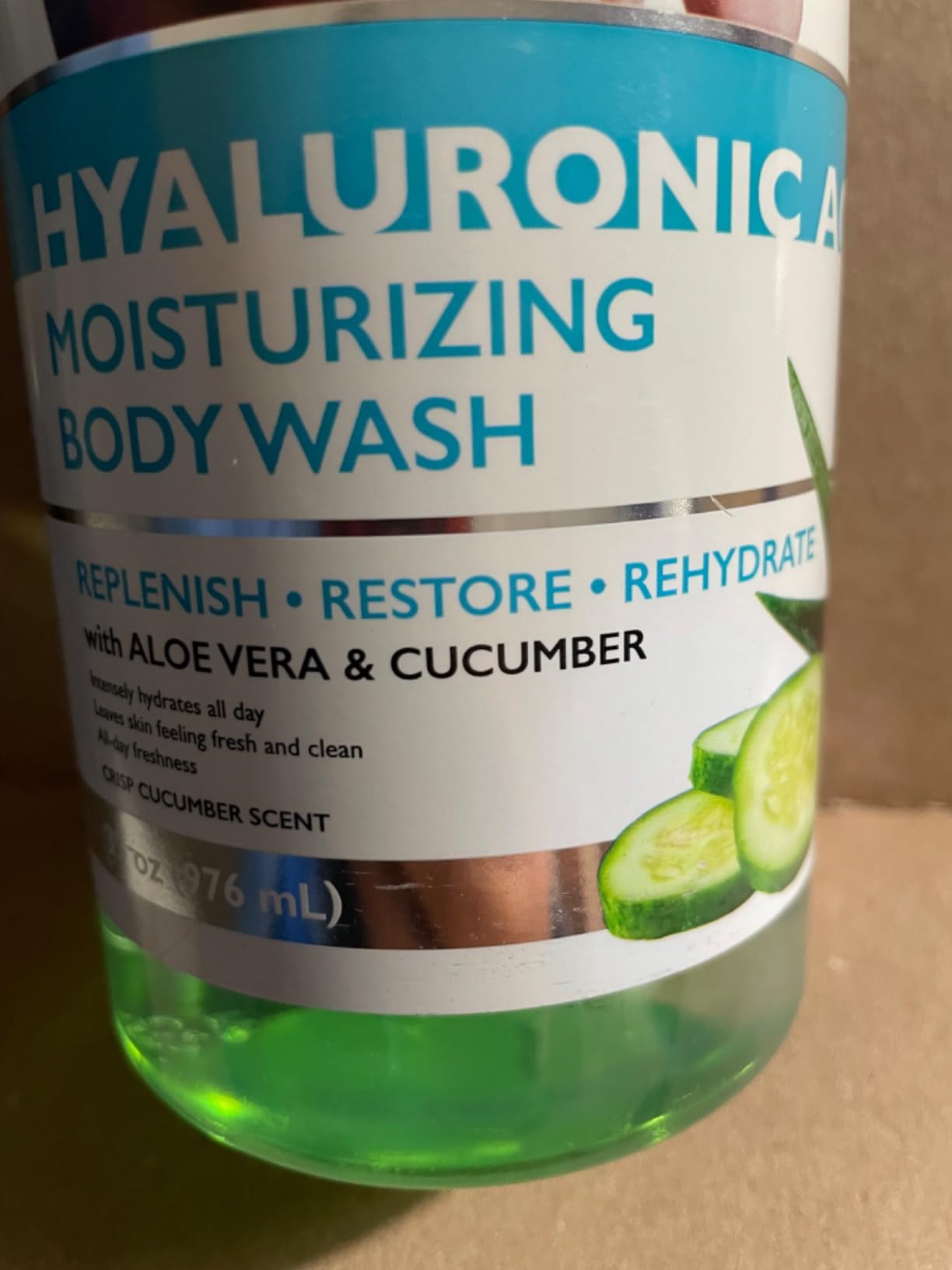 SpaScriptions Hyaluronic Acid Moisturizing Body Wash, with