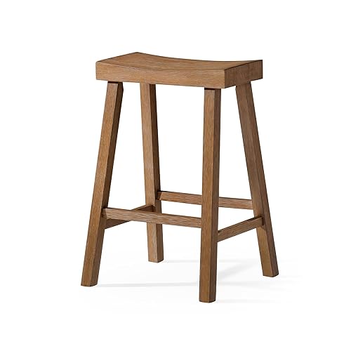 Maven Lane Vincent Counter Stool – 26 Inches – Rectangular