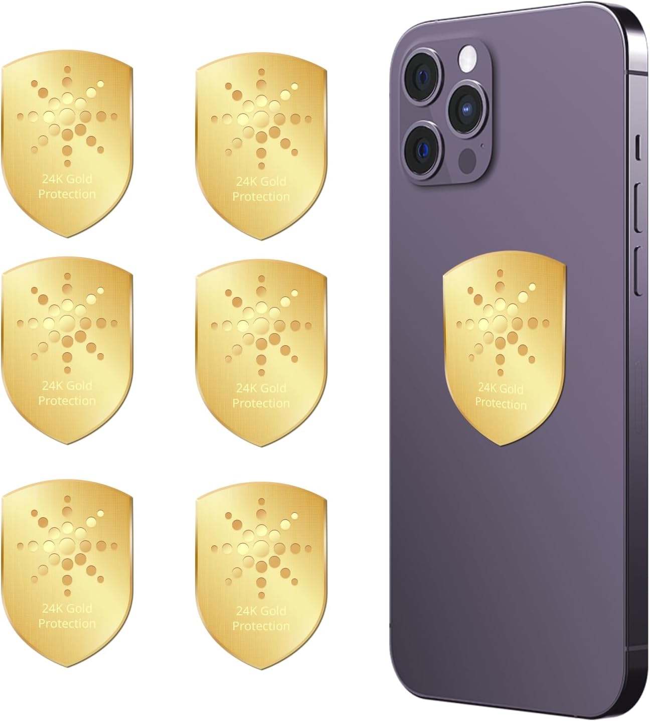 Phone Protection Sticker,Works for Smart Phones & Cell, Laptops, Tablets,TV, WiFi Router,Monitors – Suitable for All E-Devices-6 Pcs Phone Protection Sticker,Works for Smart Phones & Cell, Laptops, Tablets,TV, WiFi Router,Monitors – Suitable for All E-Devices-6 Pcs
