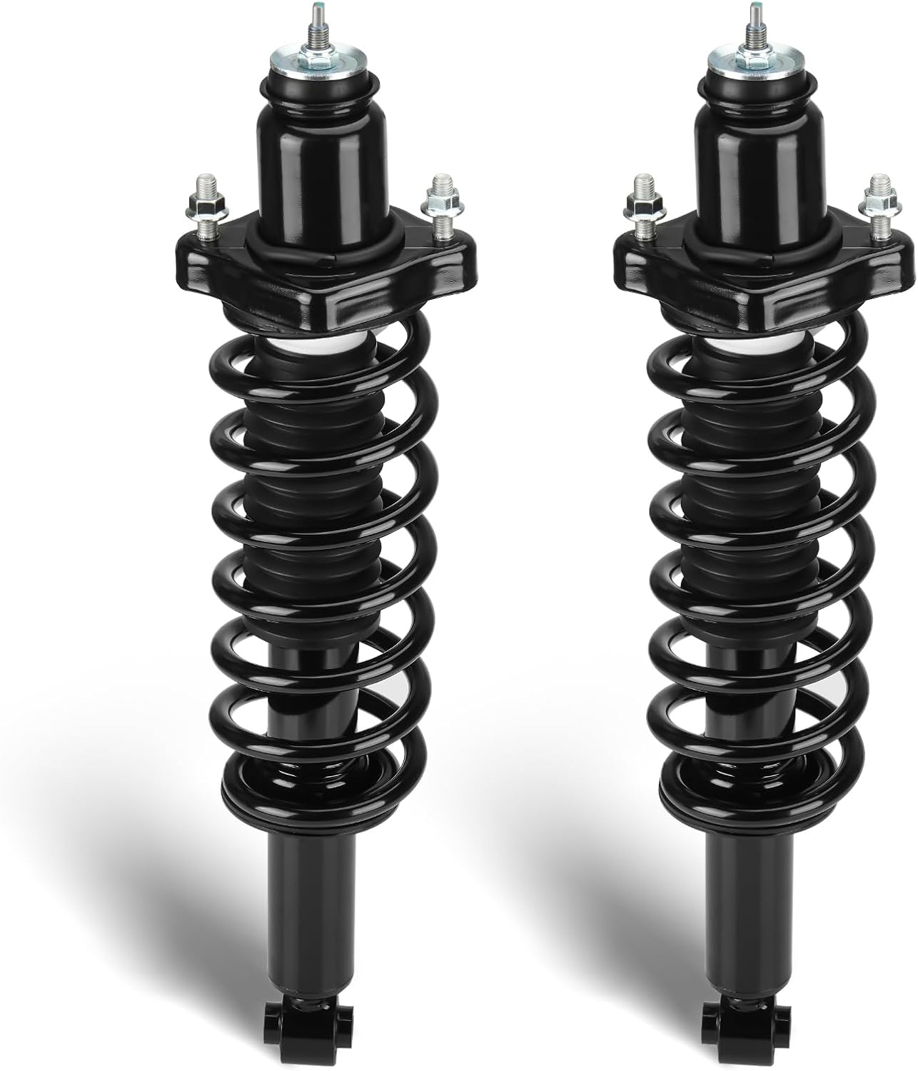 Rear Shock Absorber w/Coil Spring Complete Struts Assembly Fit for 2007-2016 Jeep Patriot/Jeep Compass, for 2007-2012 Dodge Caliber (Exc. SRT-4), Replace for 172401 2Pcs