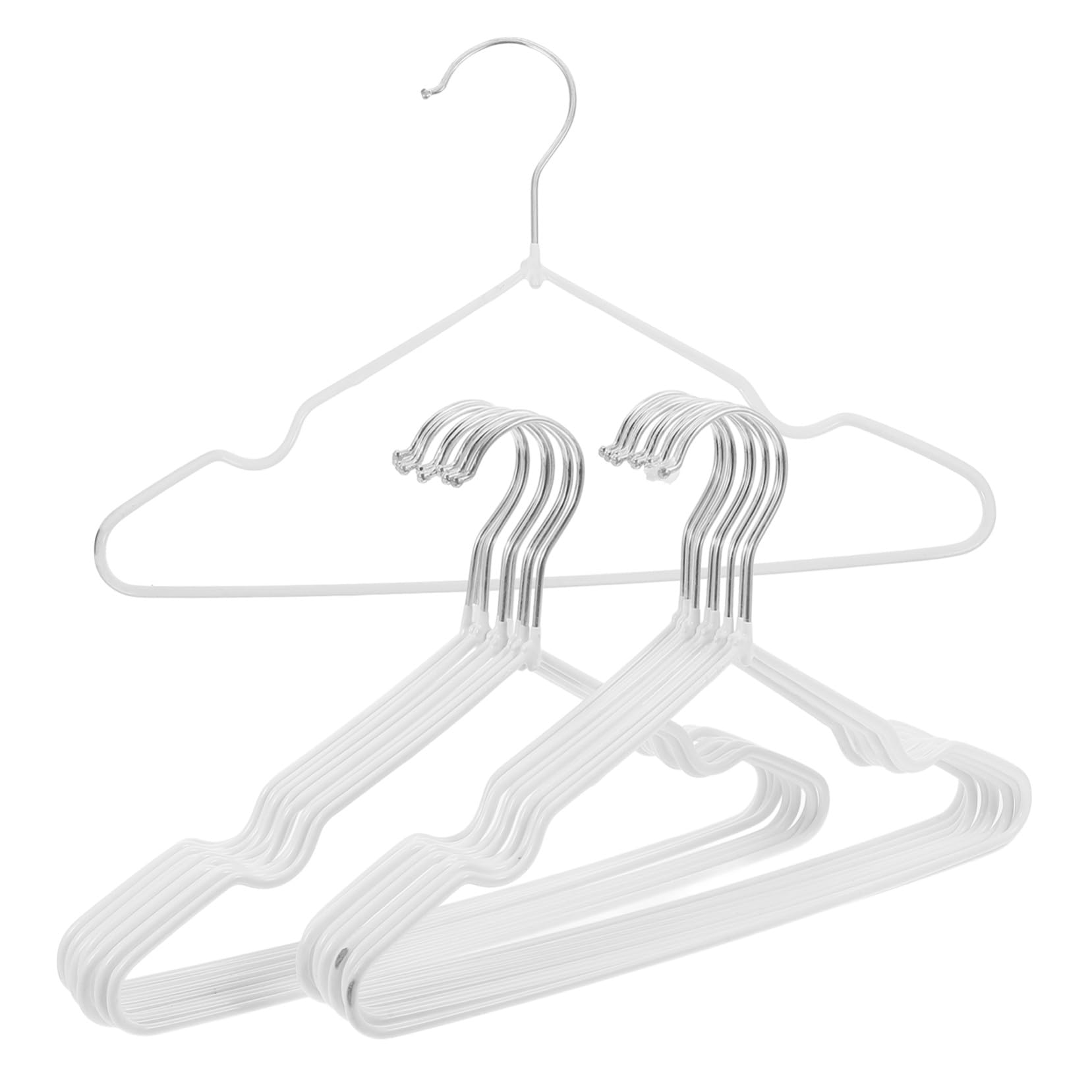 20 Piezas Perchas Antideslizantes para Ropa Infantil Resistentes Marcas de Unidades para Recién Nacidos para Colgar y Secar Prendas de Niña Armarios