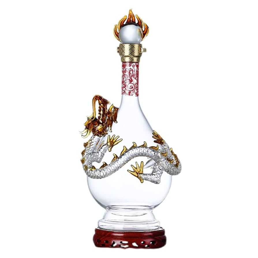 【レア】アンティークWHISKY デカンタタグ　エンジェル　SV800 Handmade Dragon Lighter Shell Sterling Silver Inlaid Ruby