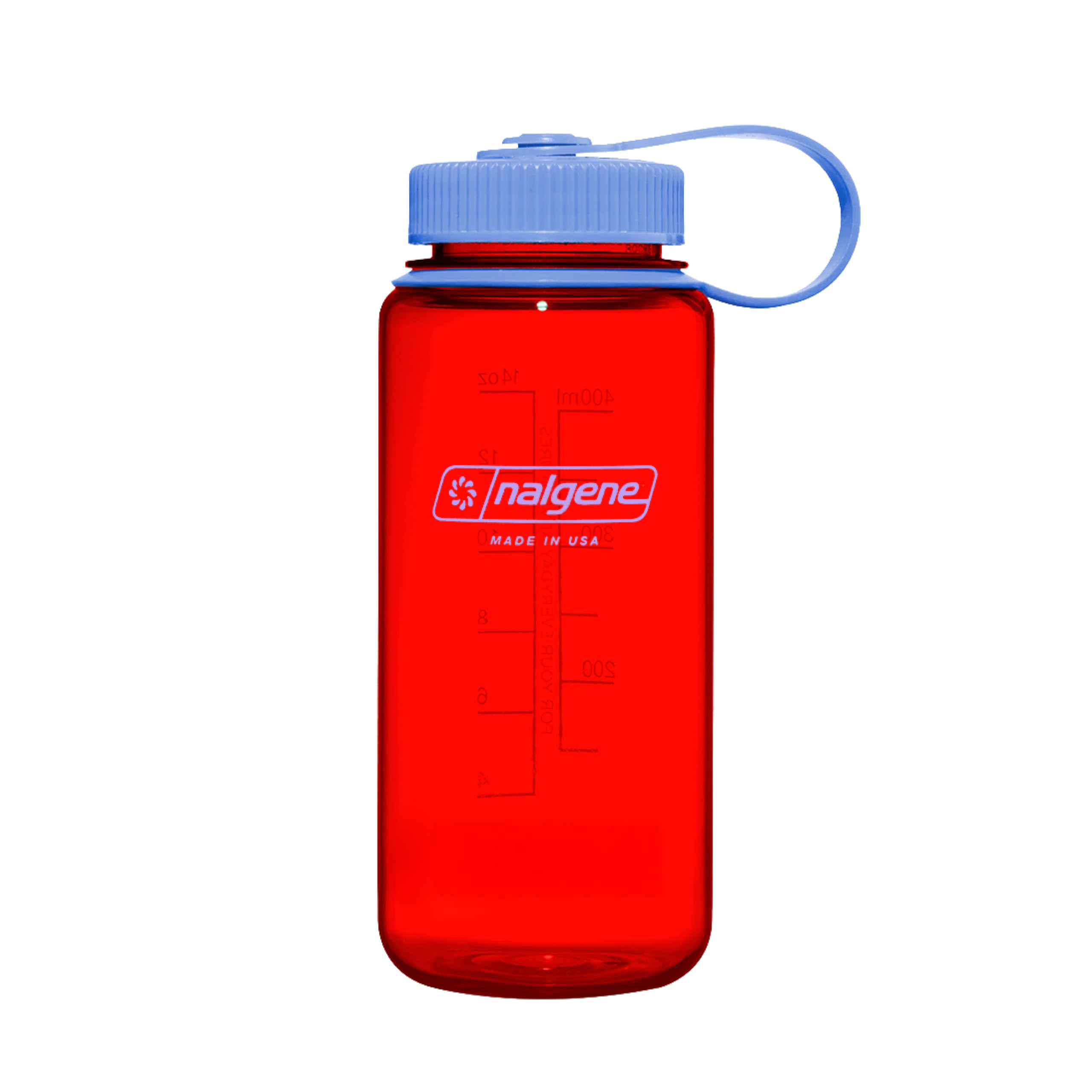 Nalgene 16 oz Wide Mouth Water Bottle, Marmalade Orange