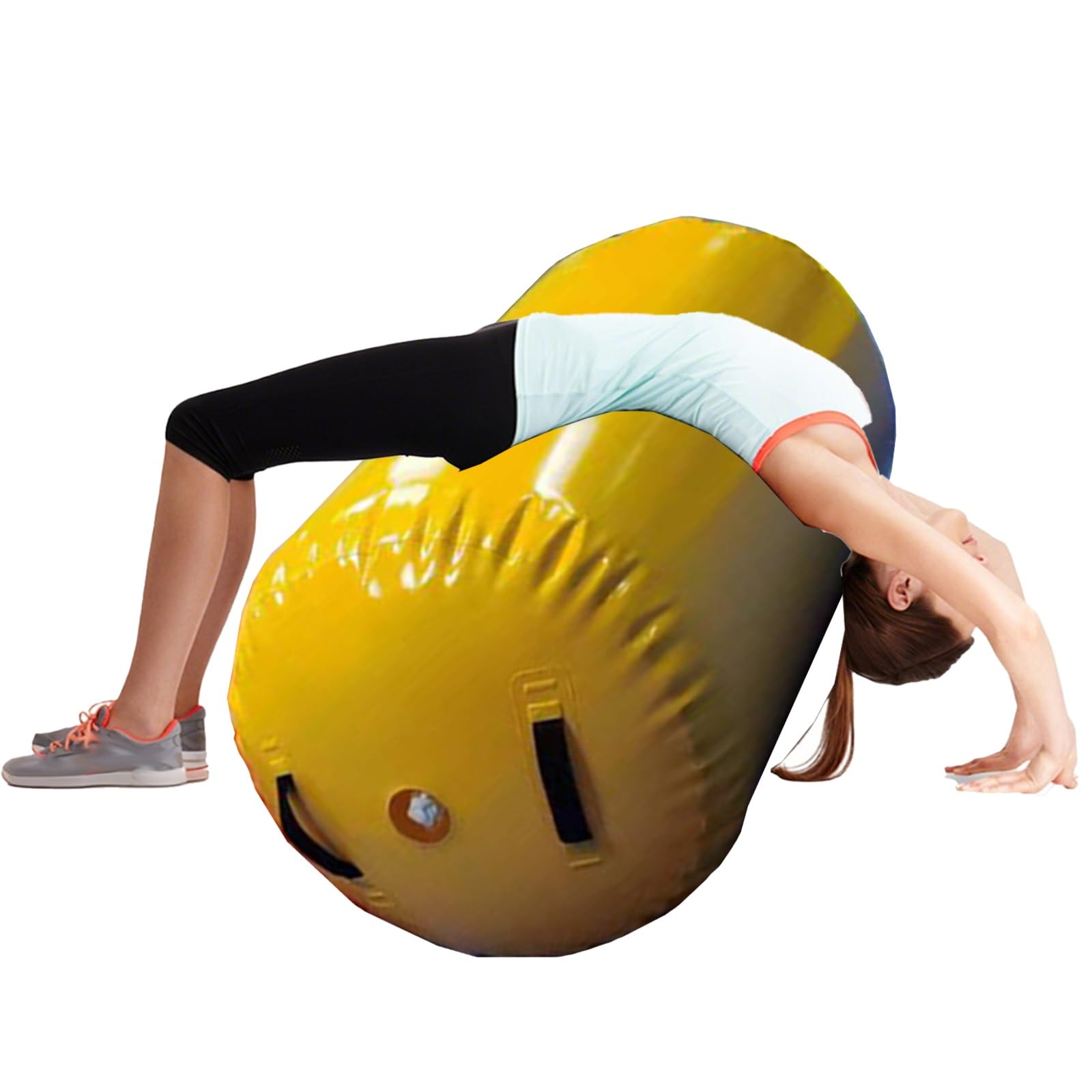 Opblaasbare Gymnastiekrol – 70x50 Cm, Met Pomp, Voor Balans En Handstand Training