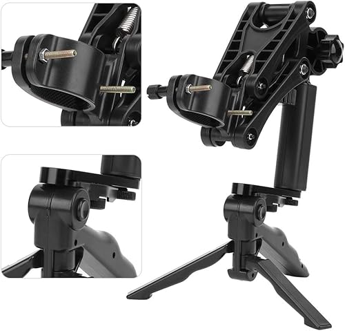 Miniatura 8 de Estabilizador de cardán para teléfonos inteligentes, cardán de teléfono de 3 ejes, extensión flexible antichoque con soporte de soporte,