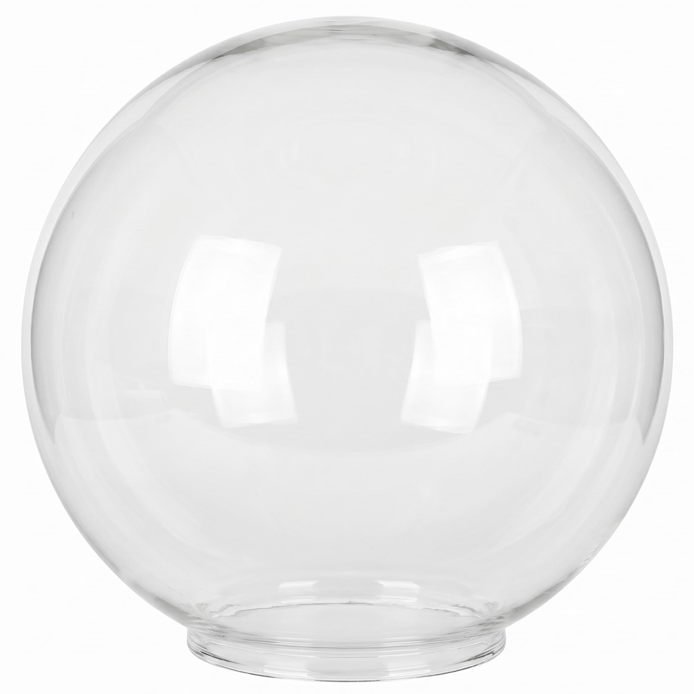 Bevistoso Transparent Glass Globes For Light Fixtures Replacement, Borosilicate Glass Lamp Shade Replacement For Pendant Lights, 150Mm (70Mm Opening), Light Globes For Fixtures