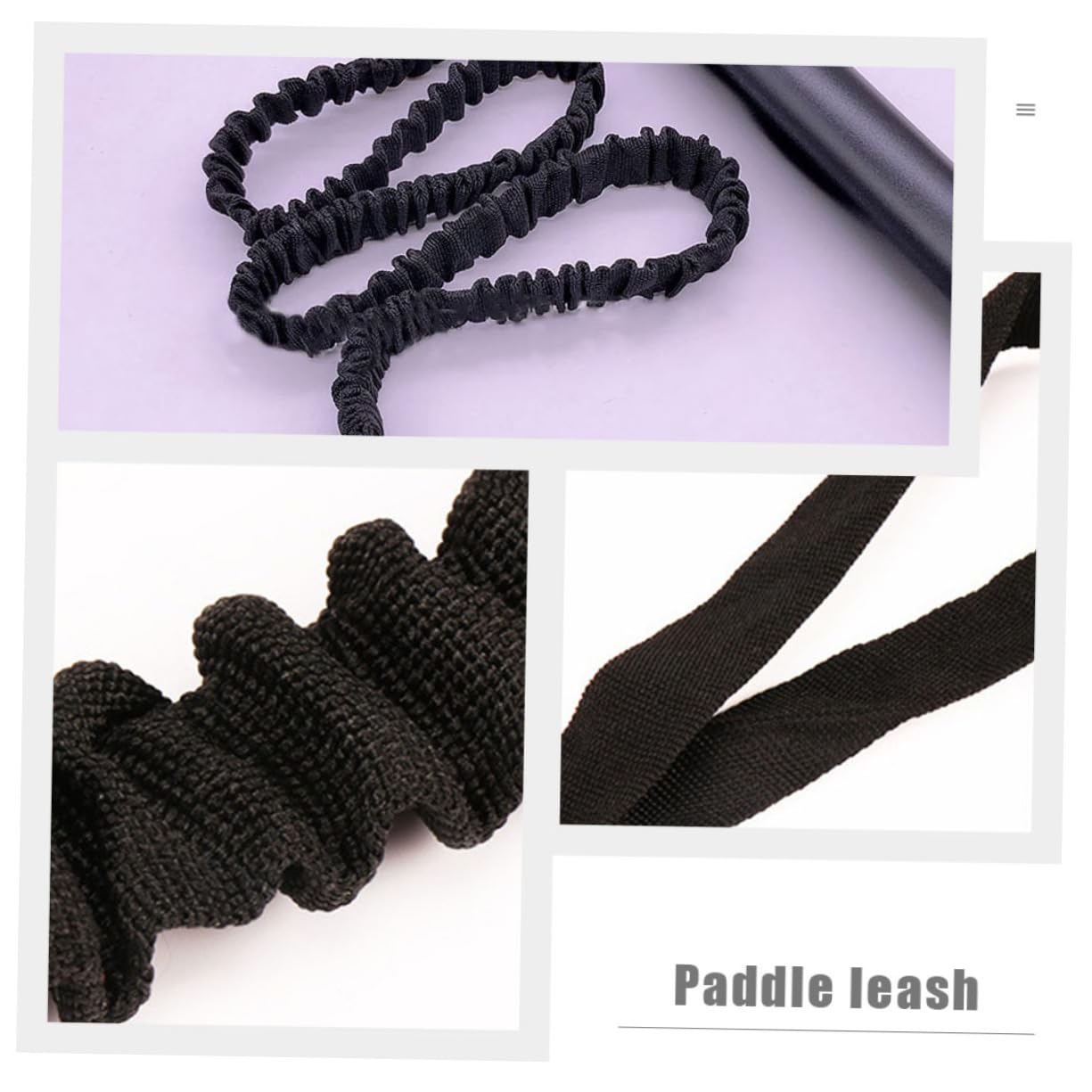 VANZACK Strong Material Paddle Leash for Kayaking Professional Leashes Buckle Ring