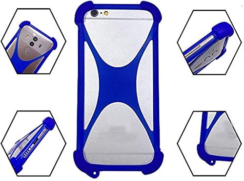 Miniatura 5 de Zittop Funda universal para parachoques de teléfono inteligente, funda elástica de silicona suave para teléfonos de 5.2 pulgadas, tamaño de 4 a 6.5