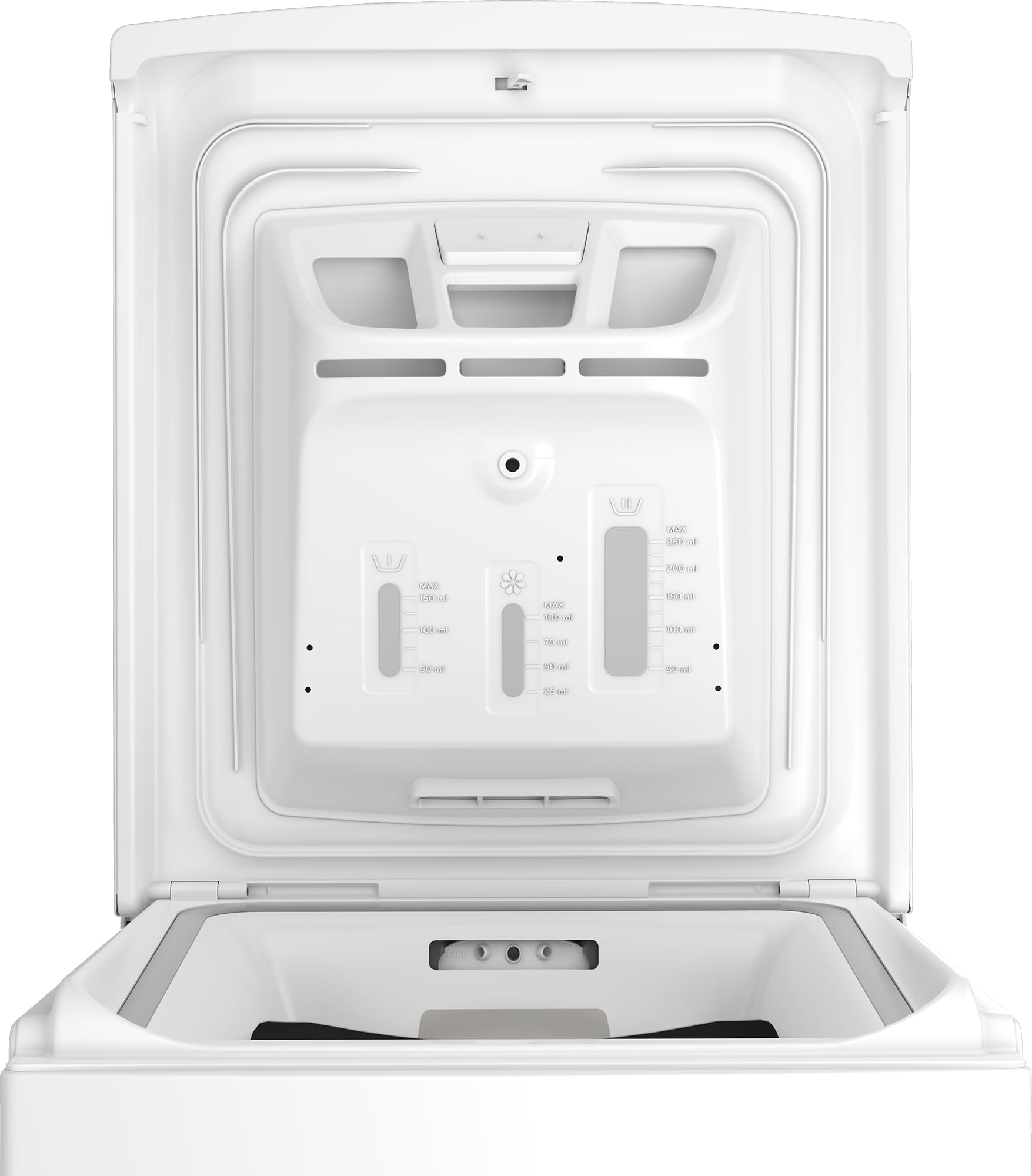 Beko BTL 62B W CW Waschvollautomat Toplader, 6 kg, 1200 U/Min., StainExpert, Hygiene+, ProSmart Inverter Motor, 15 Programme, Aquastop, Weiß