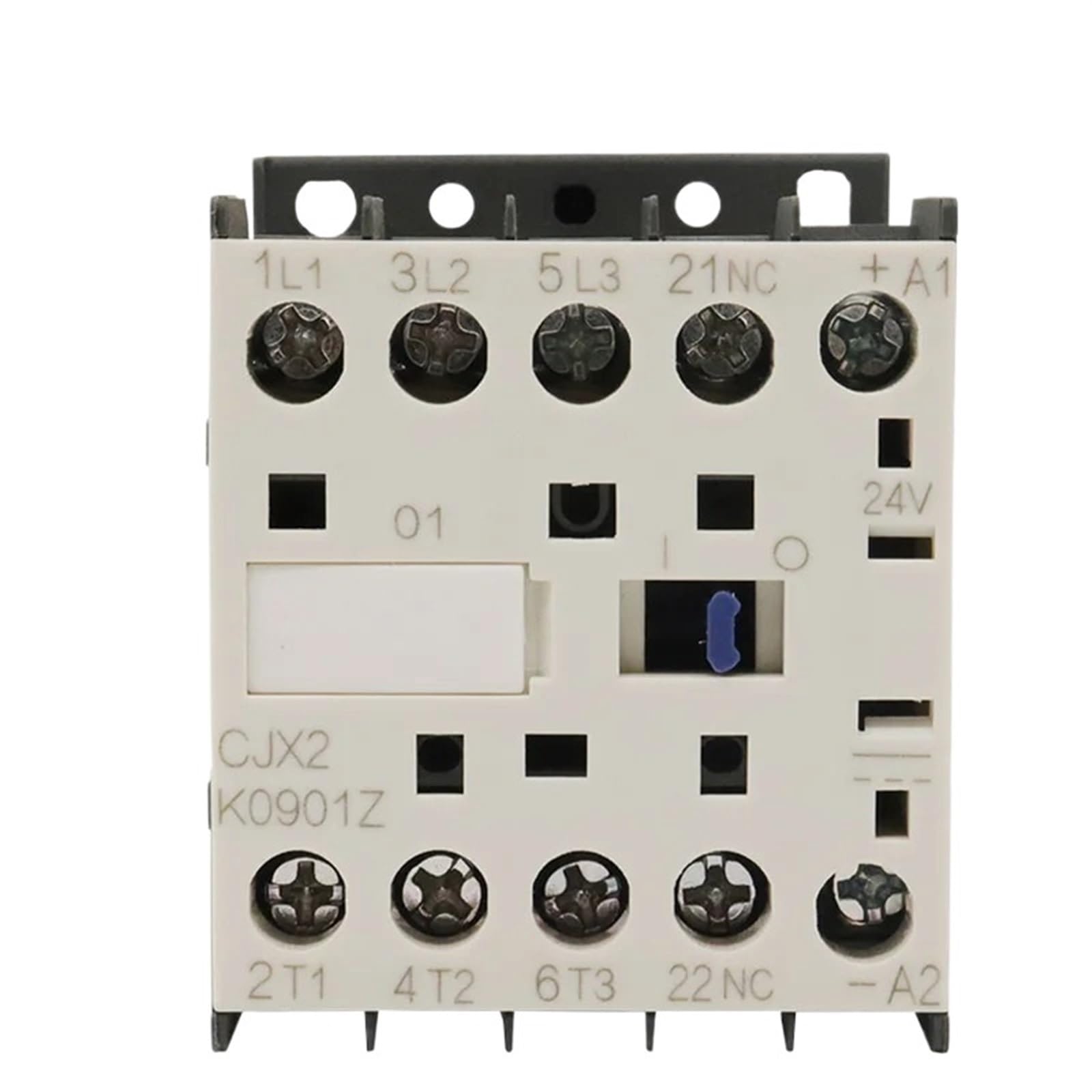 Contacteur CC 9A CJX2K0910Z haute performance commande stable 24VDC rail DIN
