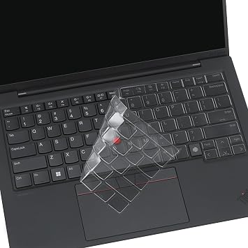Keyboard Cover for 2026 2025 2024 Lenovo ThinkPad X1 Carbon Gen 13/Gen 12 & Lenovo ThinkPad X1 Gen 9 14 Laptop Accessories Ultra Thin TPU Keyboard Skin (Not Fit X1 Carbon Gen 11/Gen 10/Gen 9)