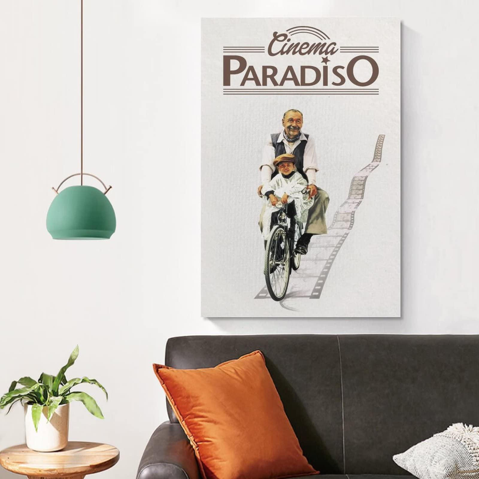 Amazon｜ニュー・シネマ・パラダイス映画のポスターキャンバスポスター