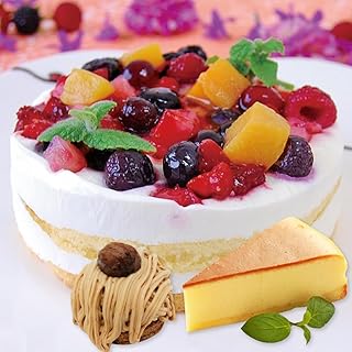 GO!YO! ベイクドチーズ/マロンモンブラン/クワトロベリートルテ ケーキ 3種17個 AQD024