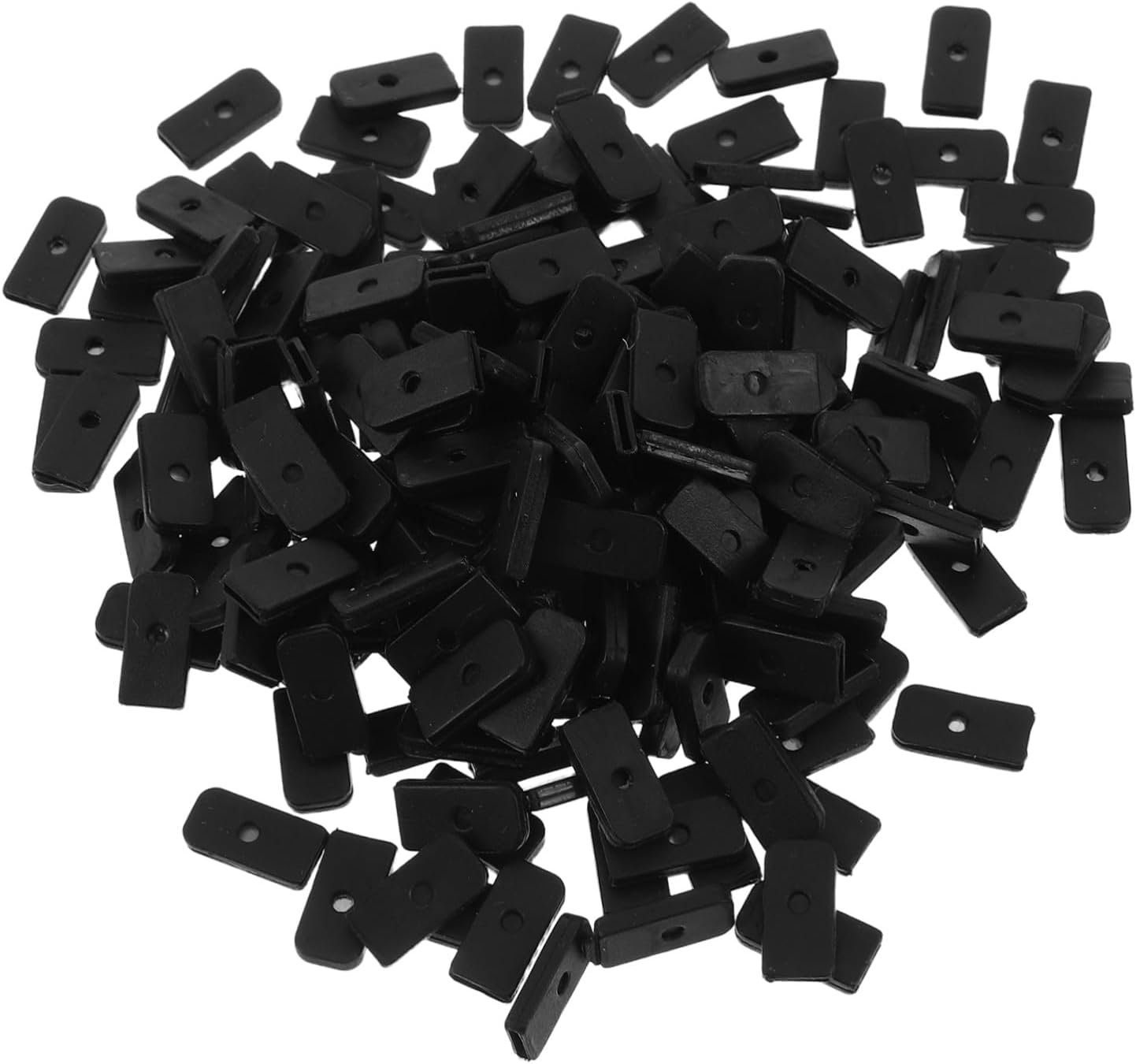 Lurrose 200pcs Black 6mm Corset Boning Tips Caps for Sewing Bridal Dress Boning DIY Costume for Undergarment Sewing and Wedding Gown Crafts