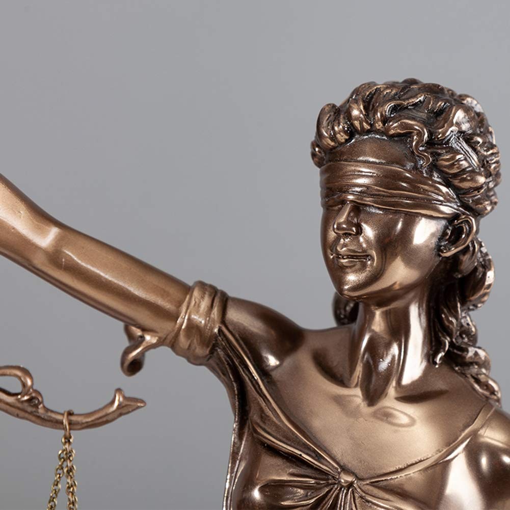 Amazon.co.jp: ギリシャの女神の彫刻、正義の女神テミス像正義の女神像