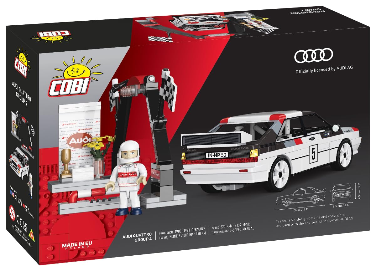 Audi Quattro Group 4 (1981) Scale 1:35
