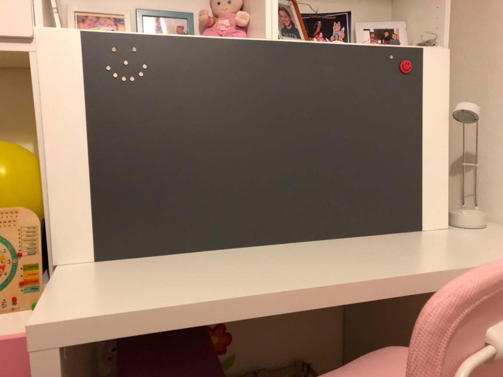 Tafelfolien-Shop | 12 Größen | Magnetfolie Tafelfolie Magnet-Tafel | Farbe: Grau | selbstklebend & magnetisch (120x30 cm)