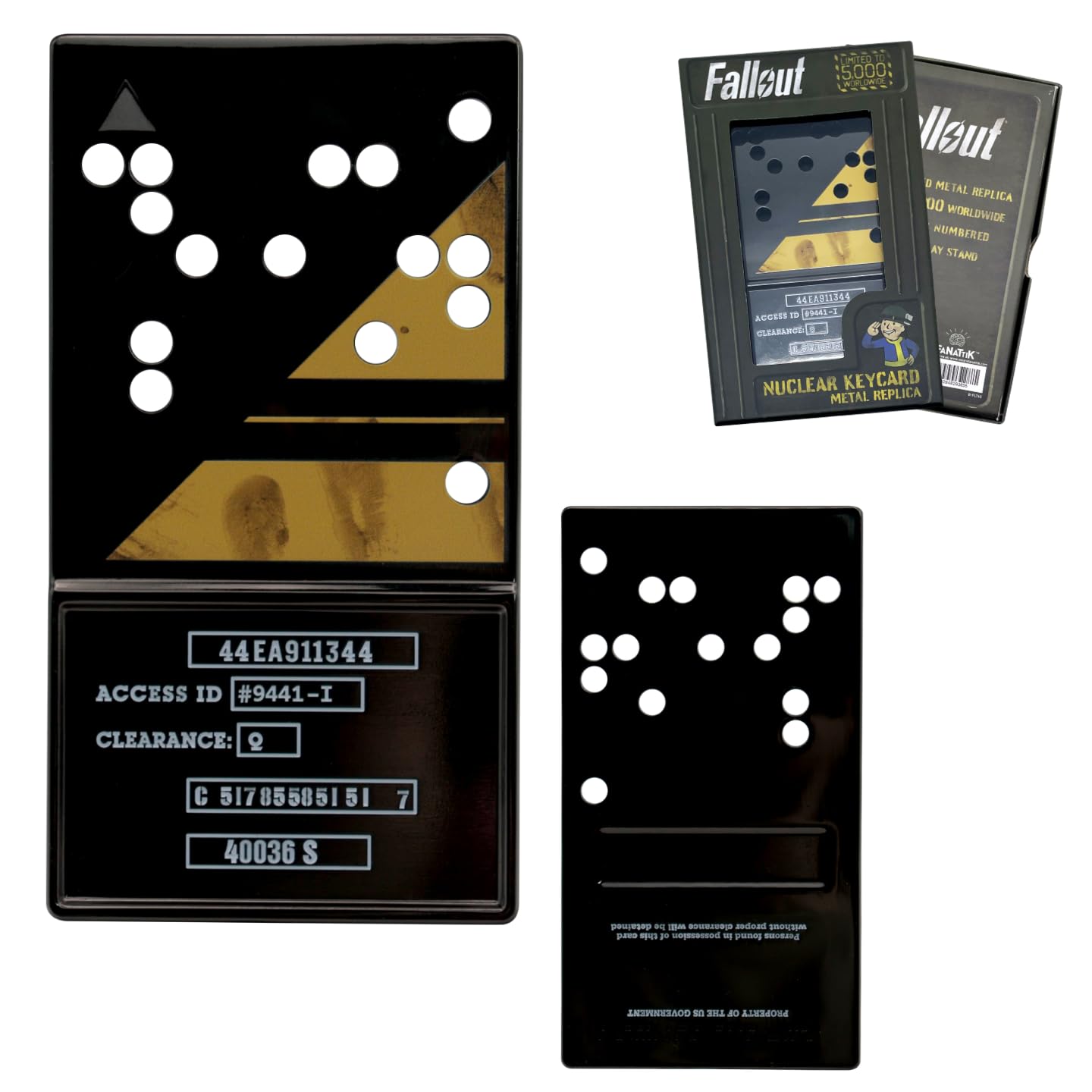 Fallout Limited Edition Nuclear Keycard Replica