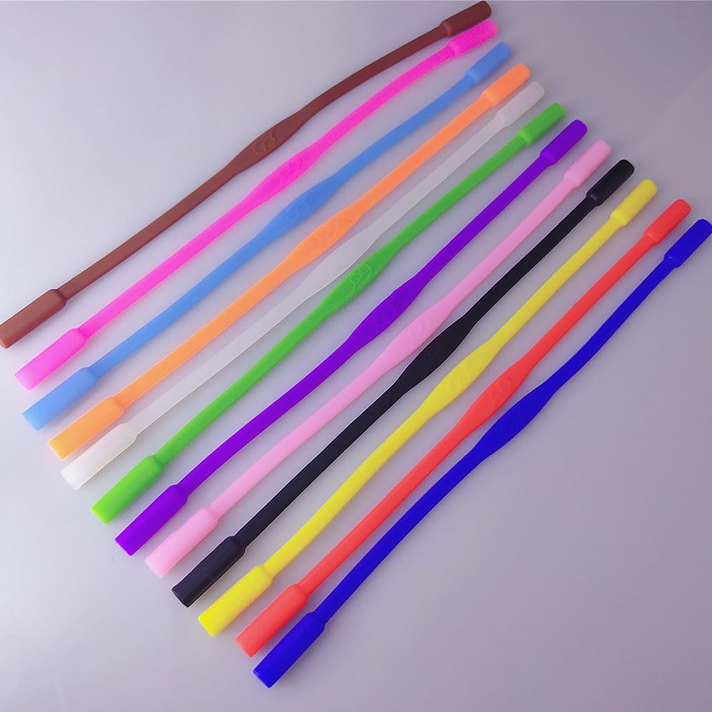 Cordon de lunettes de soleil en silicone antidérapant pour enfants