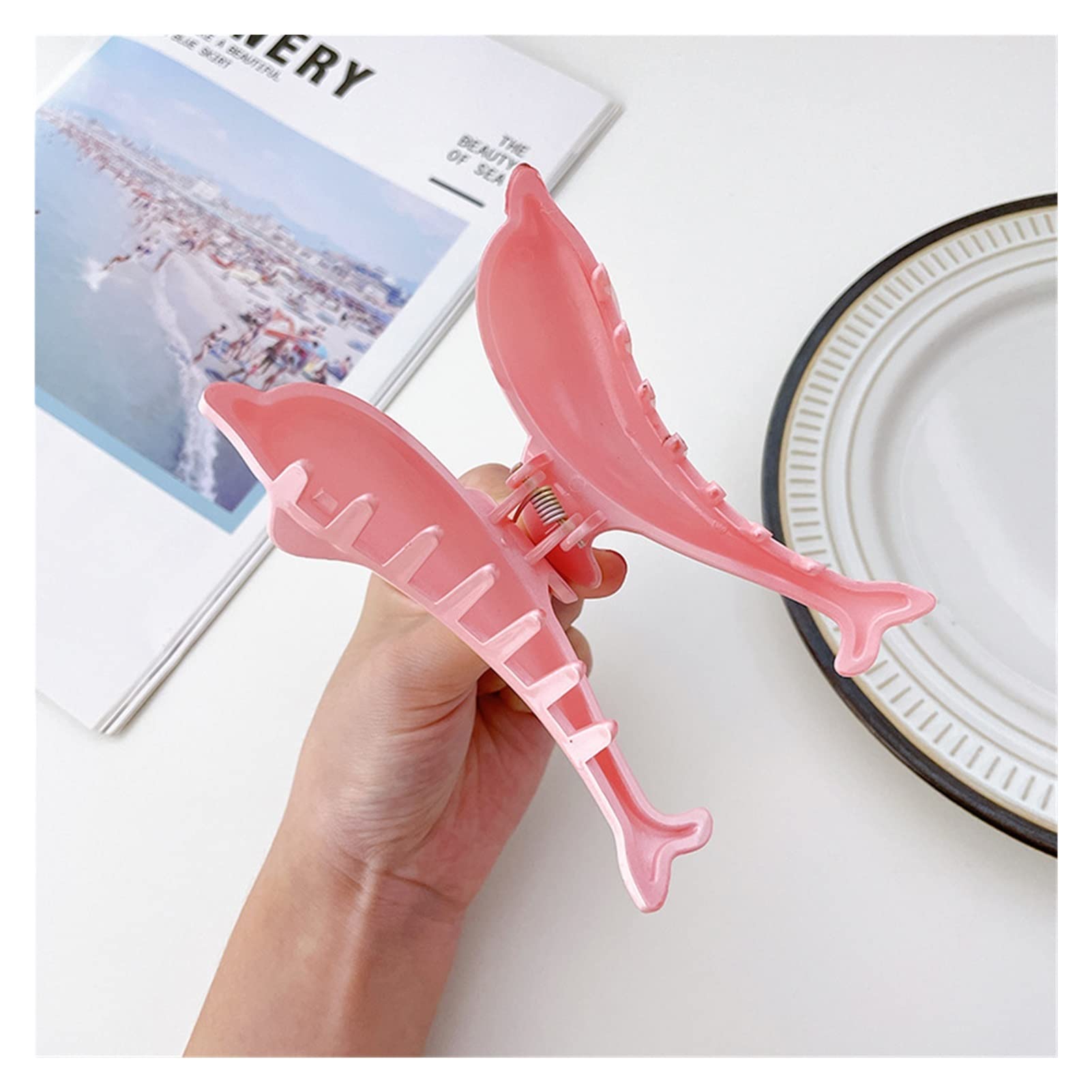 ⓝⓔⓦ【イルカさん】ベビーヘアクリップキッズヘアクリップヘアゴム