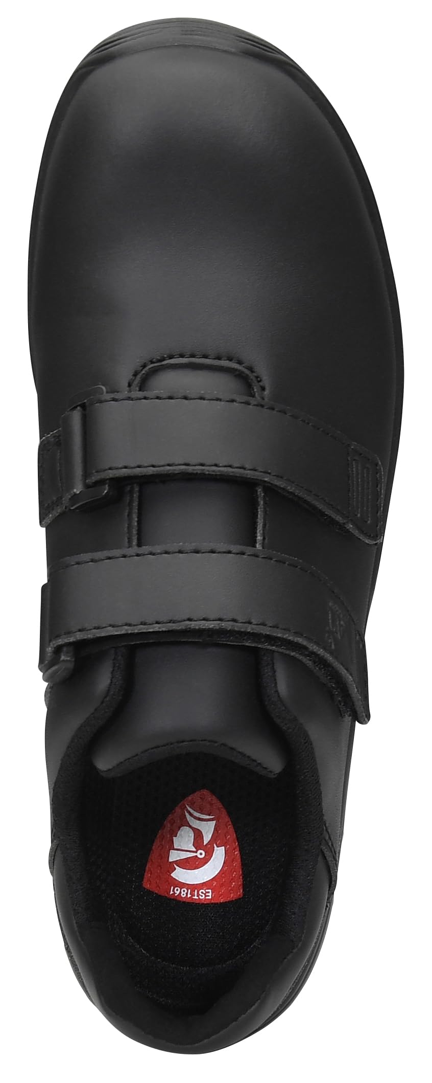 ELTEN jo_CLEAN Strap Black Low ESD S3S | Sicherheitsschuhe für Damen & Herren, Kunststoffkappe, leicht, atmungsaktiv