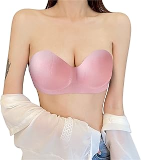 MeiLyviba Women's Bra Plus Size Bra Comfort Seamless Underwired Bra Deep Neck Bra for Everyday Underwear Bralette Sleeping Thin Functional Bra Bra Bras Women Deep Cup Sports Bra