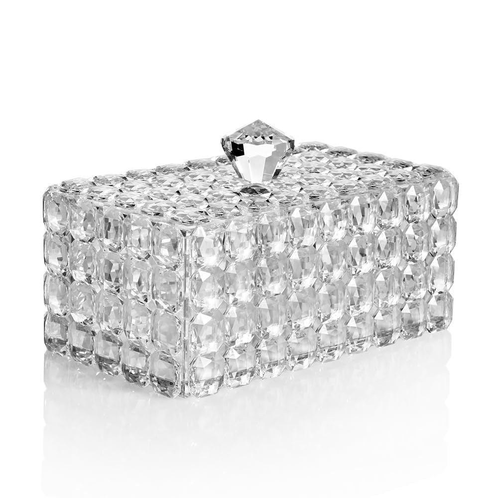 OTTAVIANI Scatola con cristalli 22 x 12,5 cm 100% Made in Italy 800421