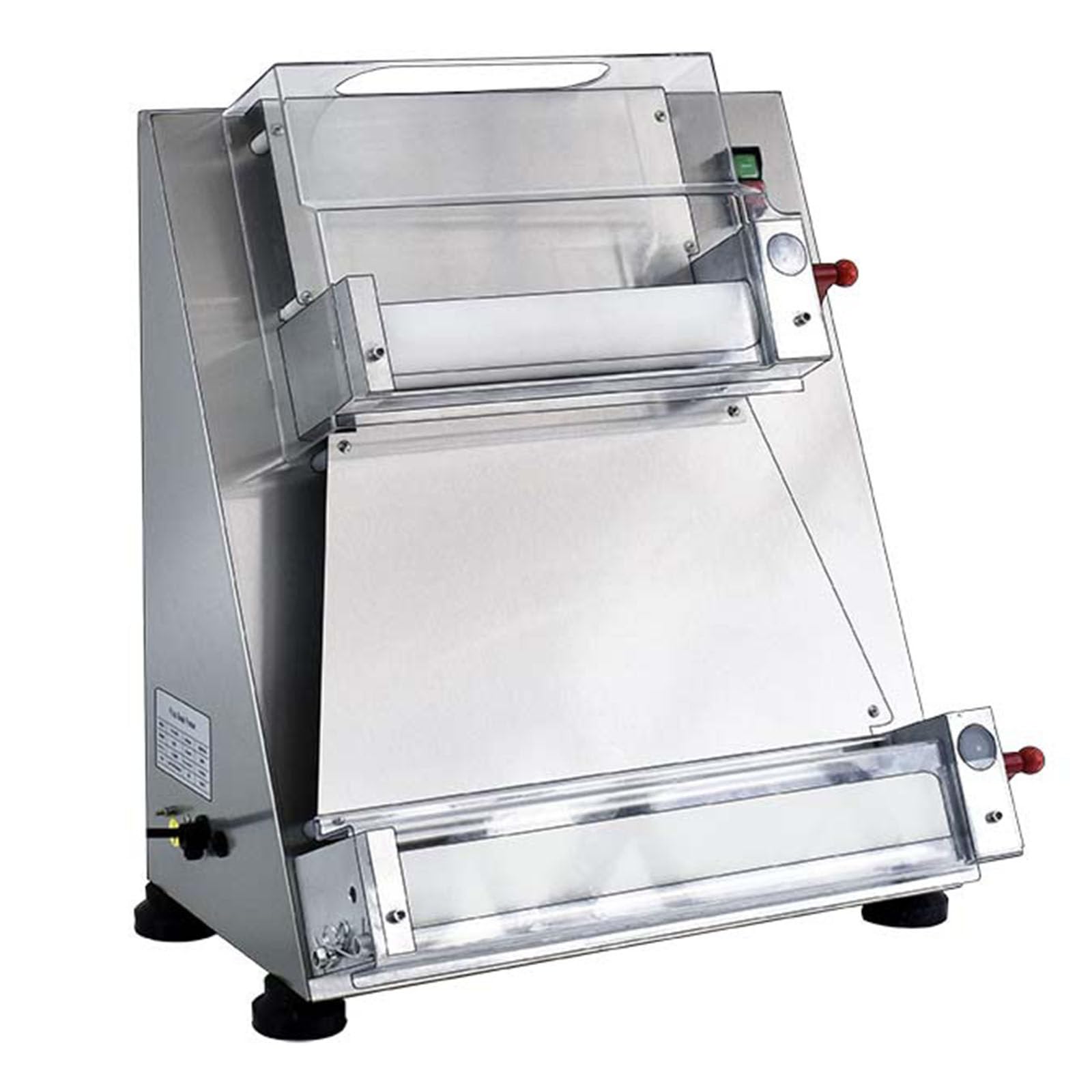ylpddmm Pizza Dough Roller Sheeter, 370W Electric Pizza Dough Roller