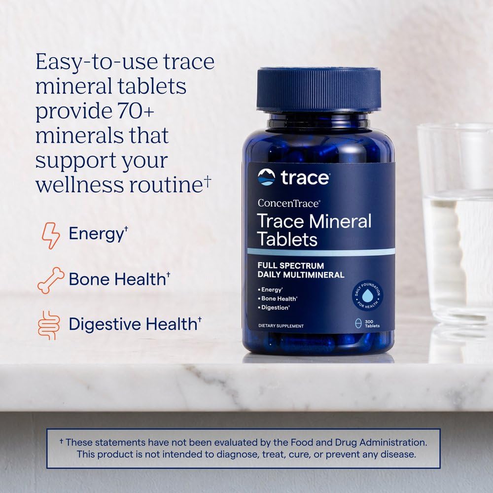 Trace Minerals ConcenTrace Ionic Trace Mineral Tablets, 300 Tablets — Amazon image 2