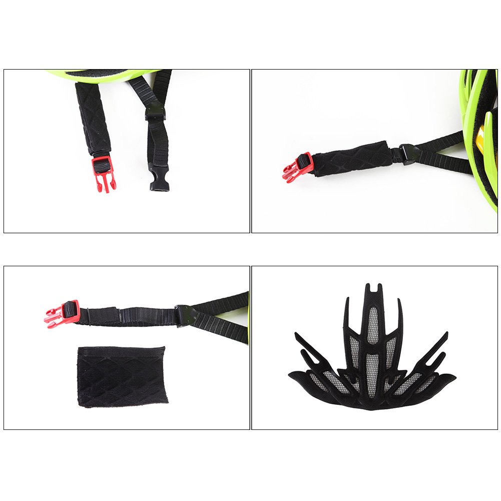 Icocopro casco da ciclismo per uomo/donna equitazione casco leggero regolabile pieghevole