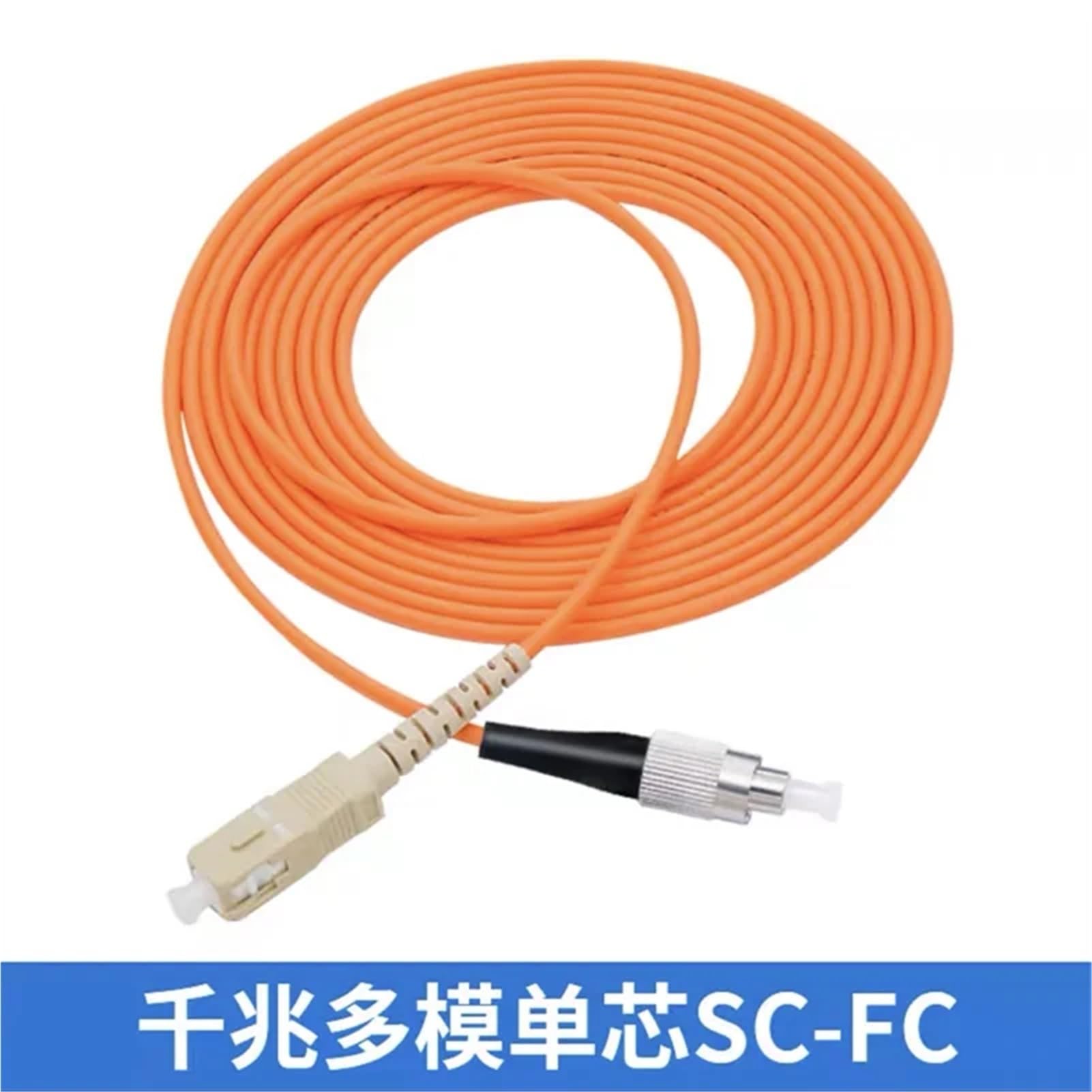 Câbles de connexion à fibre optique multimode - Pont simple 2,0/3,0 mm (90 m, SC-ST)