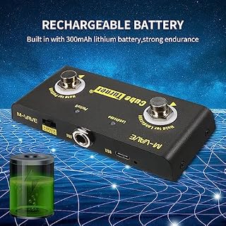 Pédale de rotation sans fil,HUIOP Cube Turner Pédale de Page Turner Sans Fil Tourneur de Feuilles de Musique Rechargeable Prend en Charge la Connexion Looper Compatible avec les Smartphones Android iO - Les Beatles, Paul McCartney, John Lennon, RIngo Starr, George Harrison Pédale de rotation sans fil,HUIOP Cube Turner Pédale de Page Turner Sans Fil Tourneur de Feuilles de Musique Rechargeable Prend en Charge la Connexion Looper Compatible avec les Smartphones Android iO – Image 4