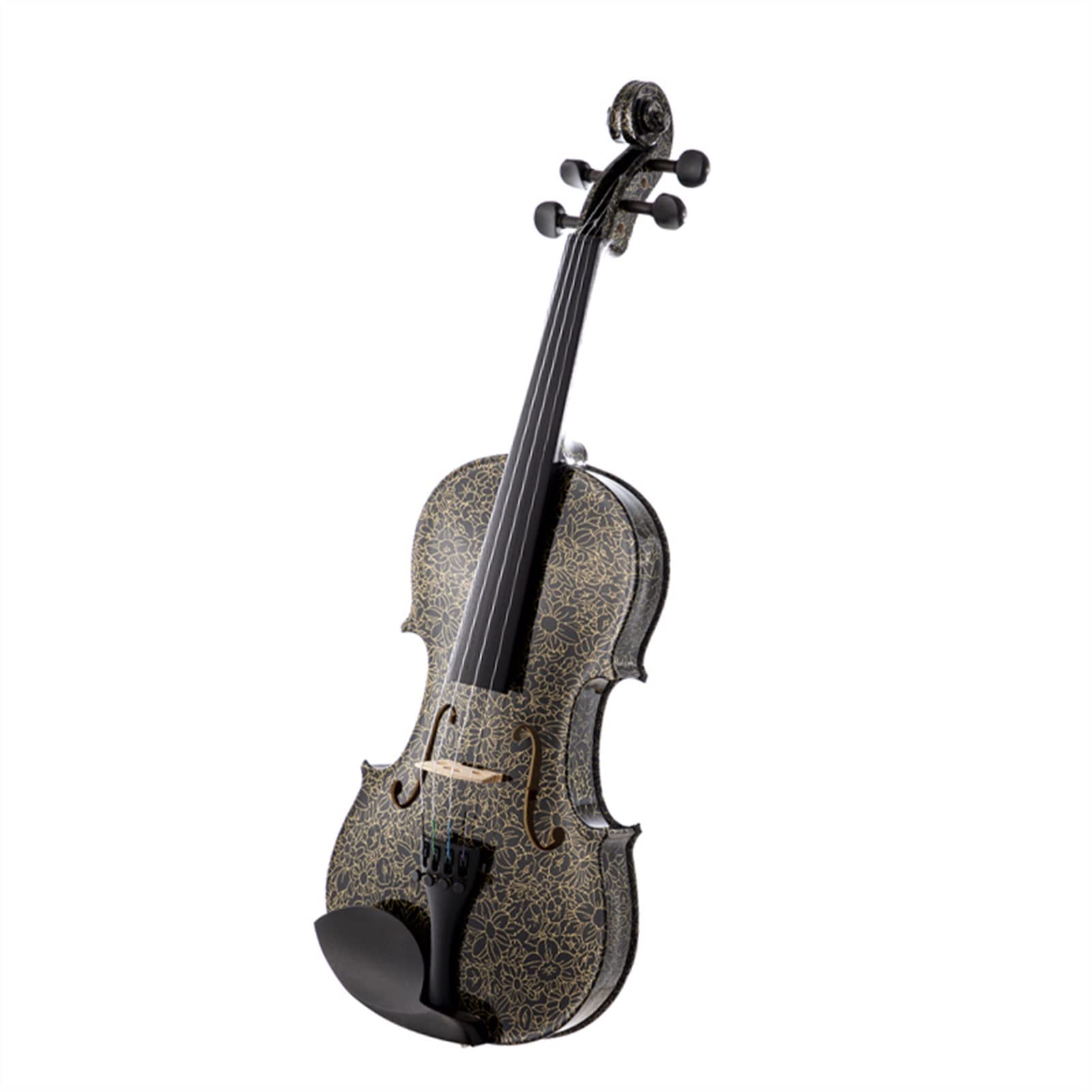 Estudiante violín 4/4 Ajuste De Tamaño Completo con Arco De Rana para Estudiantes Violín Acústico