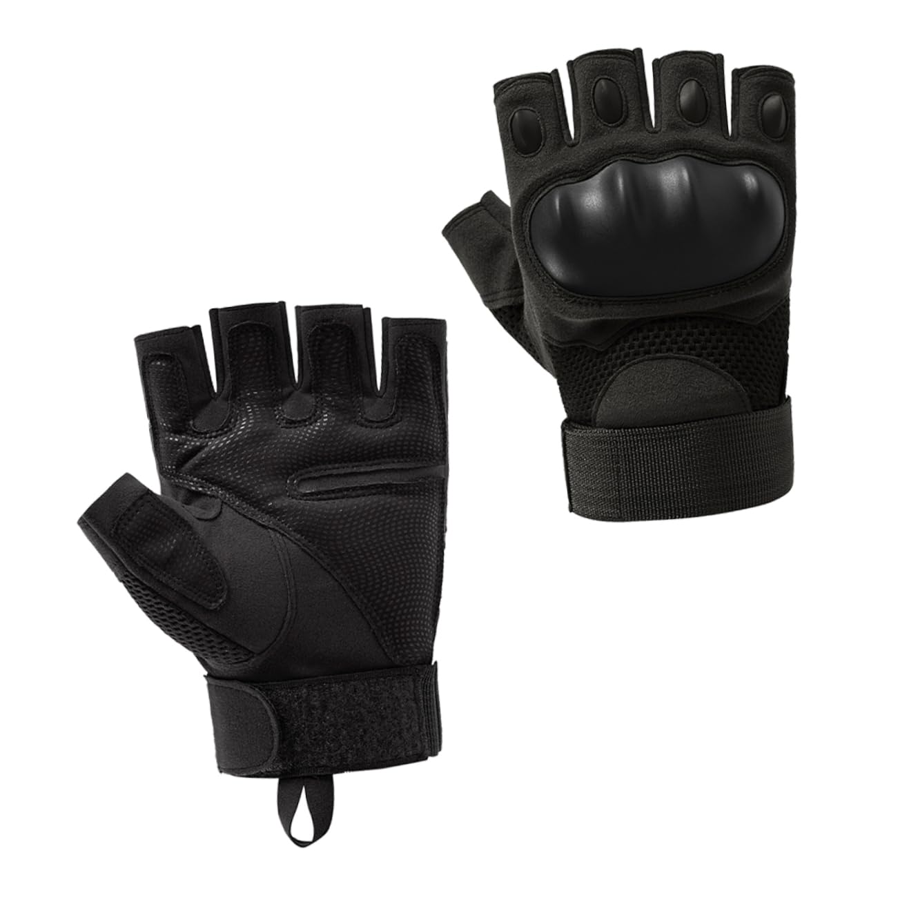 Hemoton 1Pair Half Finger Cycling Gloves for Outdoor Sports Skid Protective Gloves Ergonomic Design for Comfort for Winter Riding and Fitness Activities Versatile