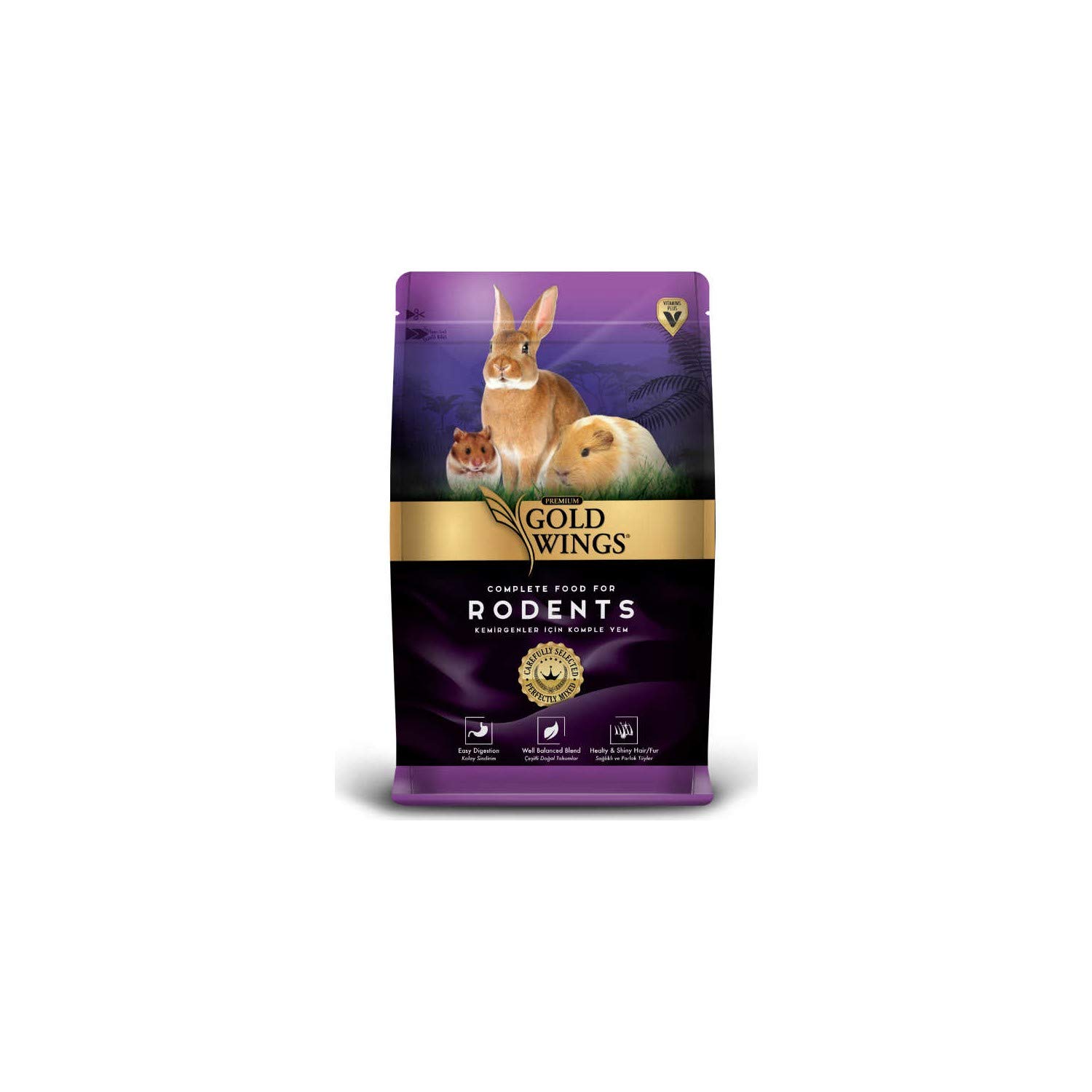 Gold Wings Premium Kemirgen Yemi, 1 kg