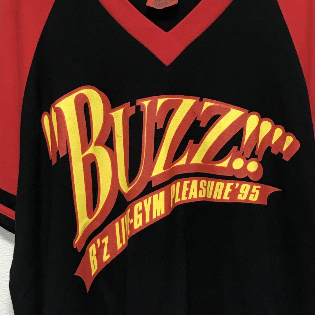 Amazon.co.jp: 90s B'z LIVE-GYM pleasure95 ビンテージ半袖Tシャツ XL