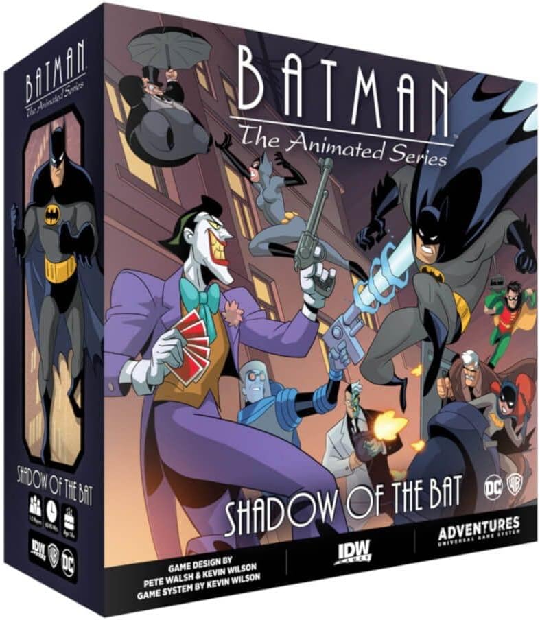 IDW Bat Male The Animated Series - Arkham Asylum