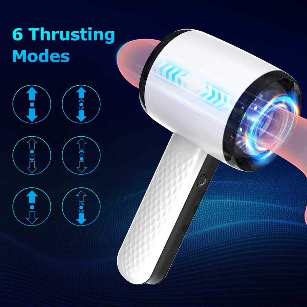 Toy with Powerful Thrusting Rotating Modes for Stimulation,Electric_Male_masturbators_Men's Adult Toys for man 10 Speed Stimulator for men C9H0T1-K12 — view 5