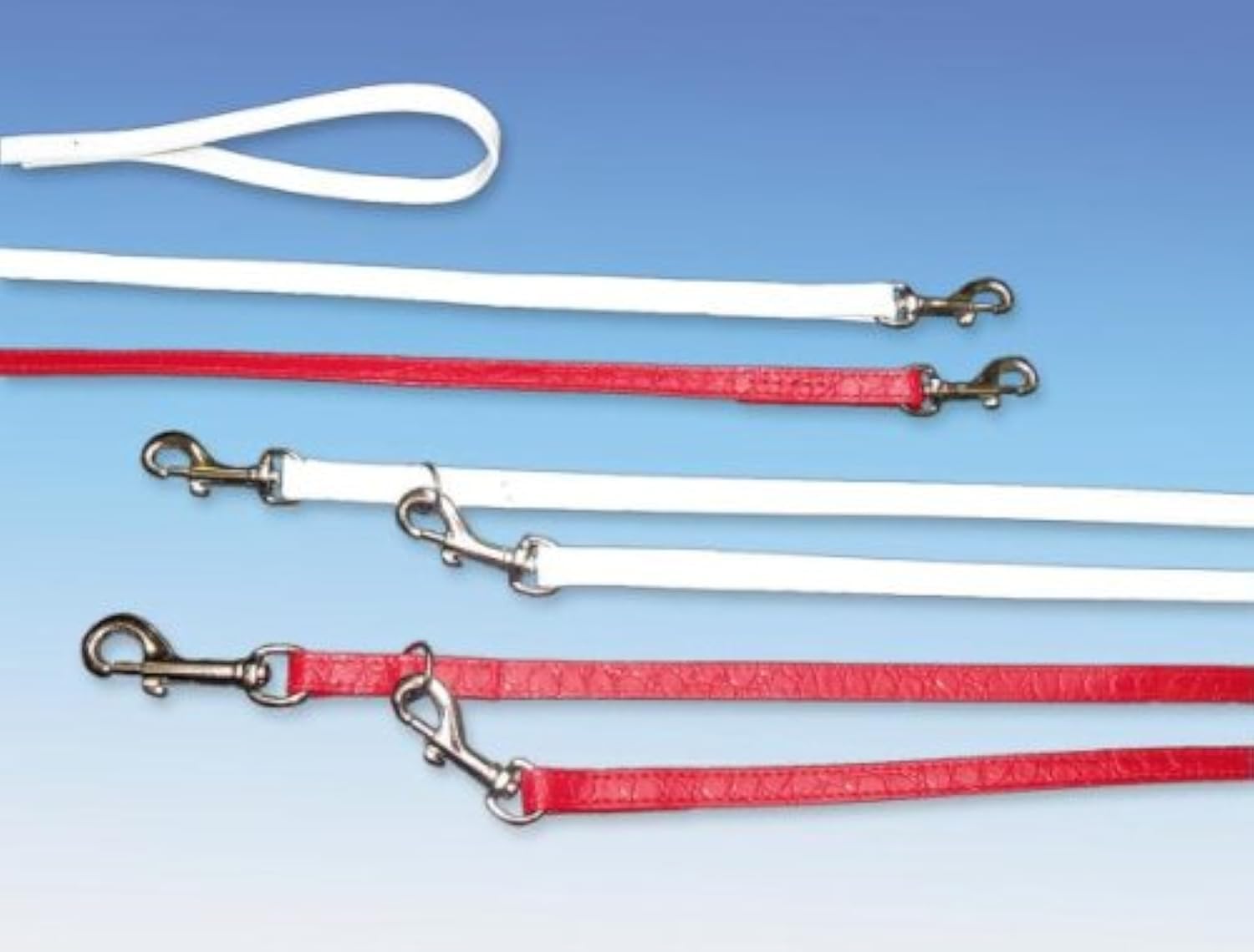 Nobby Leash Marble, 100 cm/ 12 mm, White