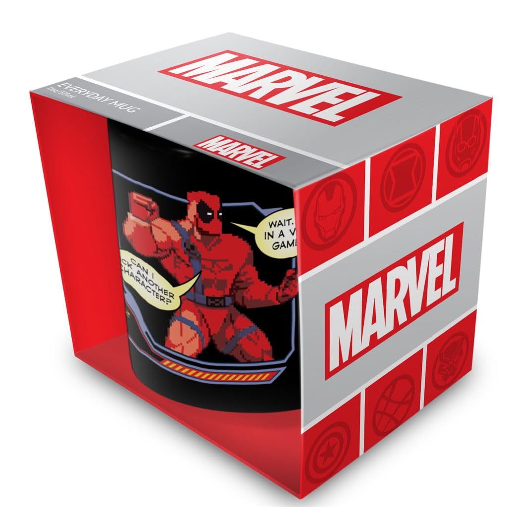 Pyramid International Deadpool (Video Game) Black 11Oz Mug - 10Oz / 315Ml Ceramic Mug - One Size