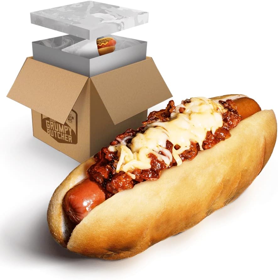 Grumpy Butcher Chicken Sausage With Parmesan, 48 Ounce (18 count) - Fully Cooked Premium Italian Sausage Chicken Cheese Hot Dogs