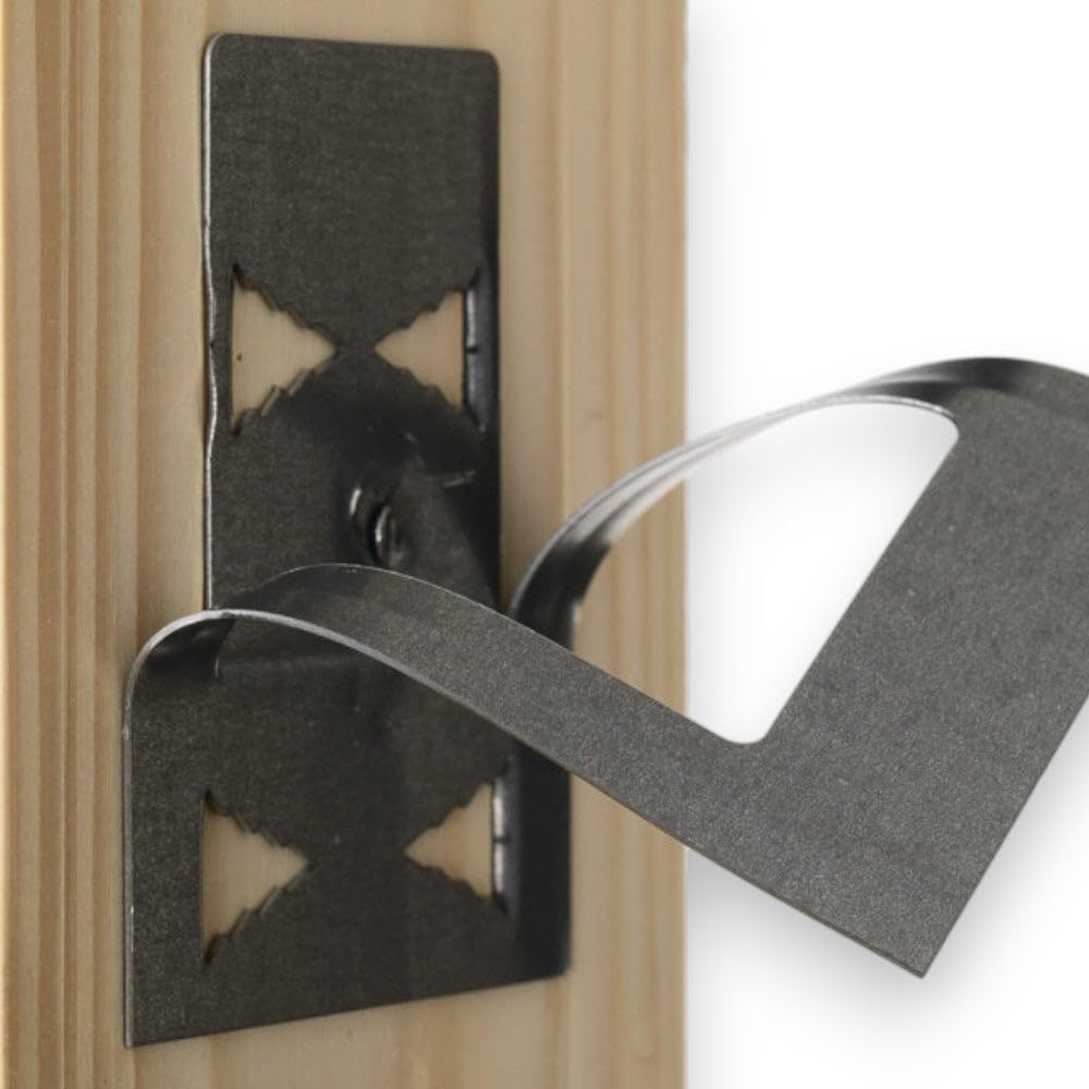 Controtelaio universale in legno di abete spessore 2 cm per porte interne con zanche in metallo premontate - 10.5 cm