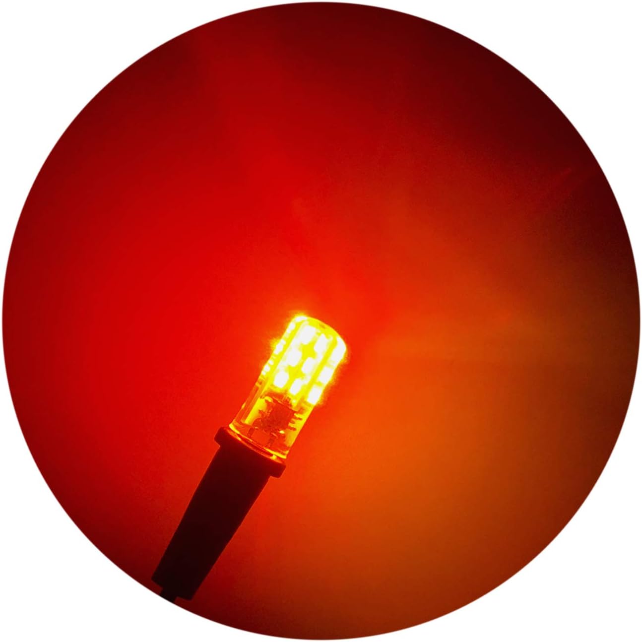 Fake Fire Bulb Fast Flickering Battery Operated Ember Orange Light for Props Torches Lanterns Live Stage Atmospheric Flame Effects Single Kit